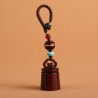 紫檀木雕刻稱心如意高檔網紅鑰匙扣掛件工藝品
